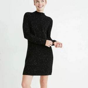 Madewell Donegal Northfield Mockneck Sweater Dress